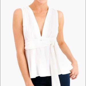 White JOA Blouse